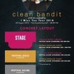 Clean Bandit 2018 – CONCERT LAYOUT